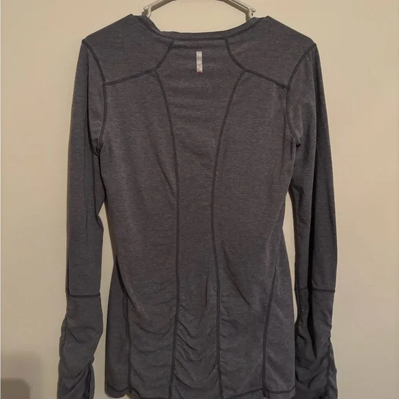 Zella Charcoal Long Sleeve Top - Picture 5 of 5
